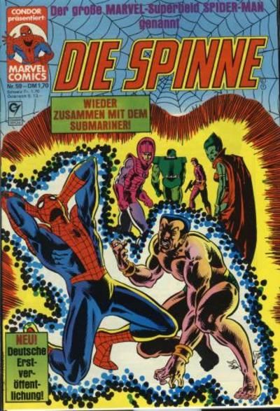 Cover for Die Spinne (Condor, 1980 series) #59
