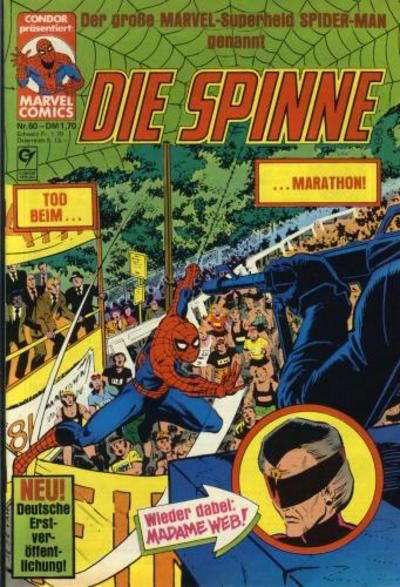 Cover for Die Spinne (Condor, 1980 series) #60
