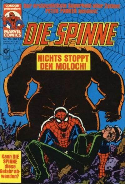 Cover for Die Spinne (Condor, 1980 series) #75
