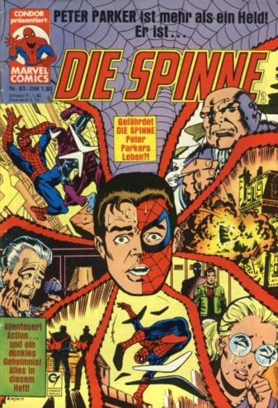 Cover for Die Spinne (Condor, 1980 series) #83