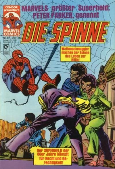 Cover for Die Spinne (Condor, 1980 series) #87