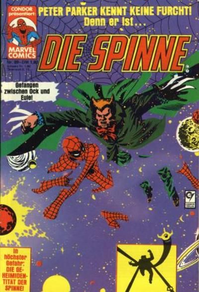 Cover for Die Spinne (Condor, 1980 series) #89