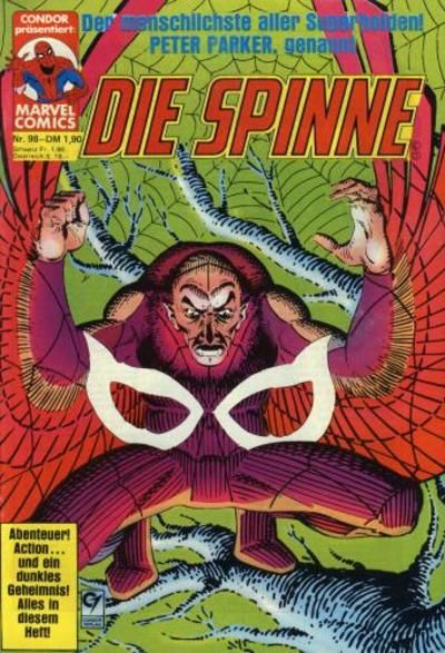 Cover for Die Spinne (Condor, 1980 series) #98