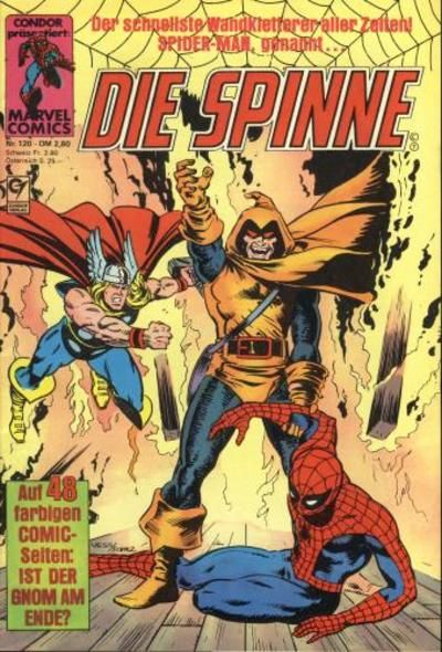Cover for Die Spinne (Condor, 1980 series) #120