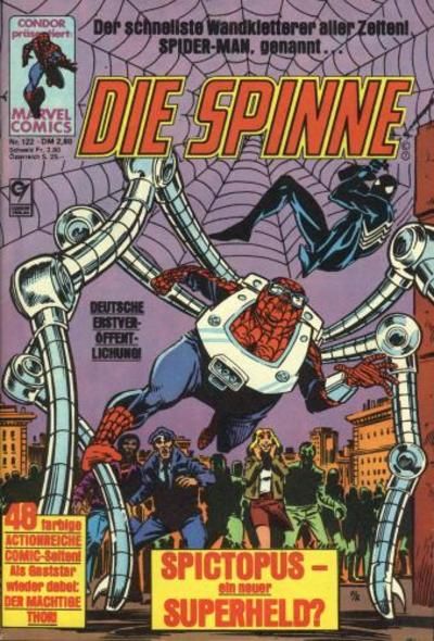 Cover for Die Spinne (Condor, 1980 series) #122