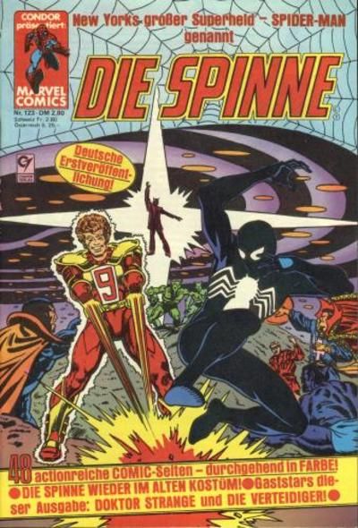 Cover for Die Spinne (Condor, 1980 series) #123