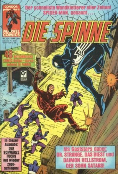 Cover for Die Spinne (Condor, 1980 series) #124