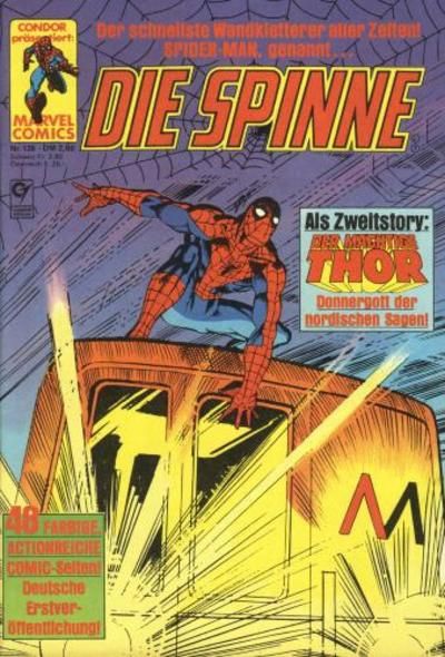 Cover for Die Spinne (Condor, 1980 series) #126