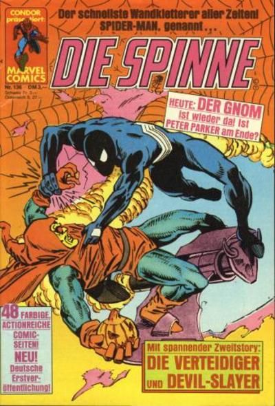 Cover for Die Spinne (Condor, 1980 series) #136
