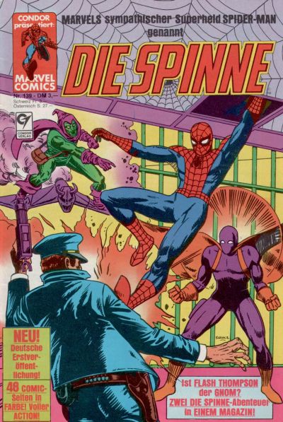 Cover for Die Spinne (Condor, 1980 series) #139