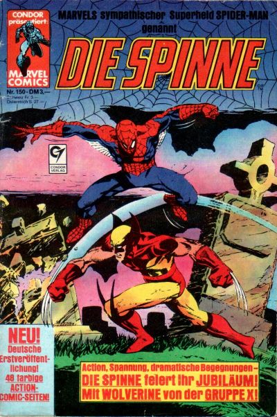 Cover for Die Spinne (Condor, 1980 series) #150