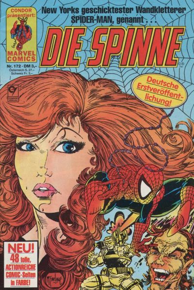Cover for Die Spinne (Condor, 1980 series) #172