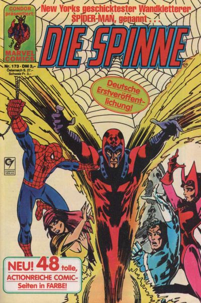Cover for Die Spinne (Condor, 1980 series) #173