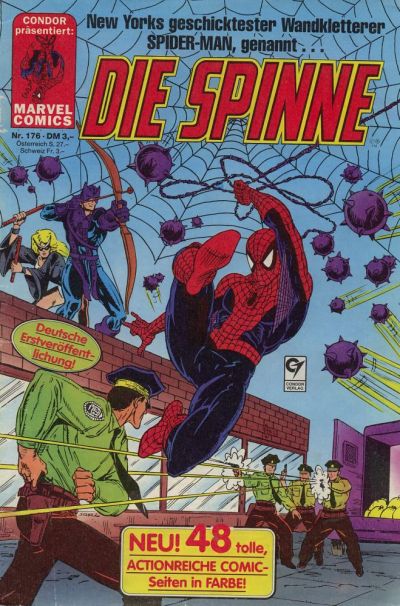 Cover for Die Spinne (Condor, 1980 series) #176