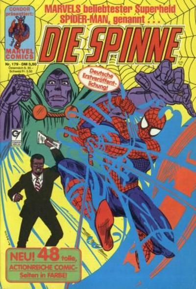 Cover for Die Spinne (Condor, 1980 series) #179