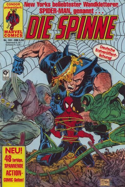 Cover for Die Spinne (Condor, 1980 series) #181