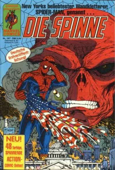 Cover for Die Spinne (Condor, 1980 series) #187