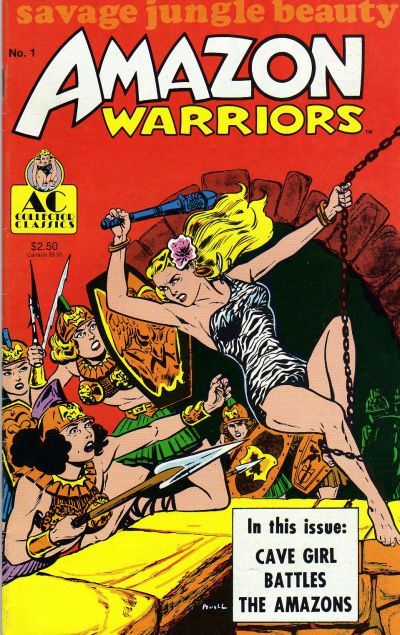 Cover for Amazon Warriors (AC, 1989 series) #1