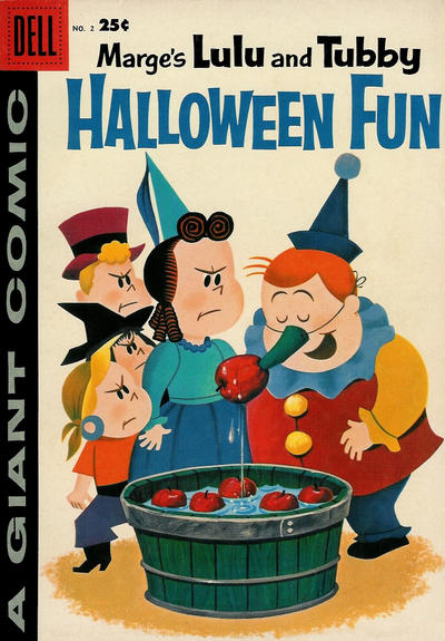 Cover for Marge's Lulu and Tubby Halloween Fun (Dell, 1957 series) #2