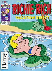 Cover Thumbnail for Richie Rich Vacation Digest '93 Magazine (Harvey, 1993 series) #1 [Direct]