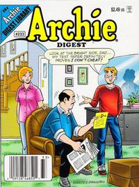 Cover Thumbnail for Archie Comics Digest (Archie, 1973 series) #233 [Newsstand]