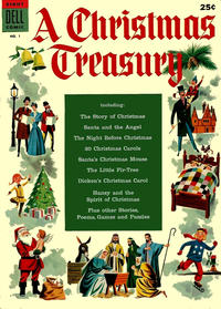 Cover Thumbnail for A Christmas Treasury (Dell, 1954 series) #1
