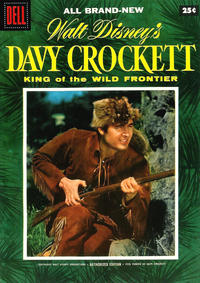 Cover Thumbnail for Walt Disney's Davy Crockett King of the Wild Frontier (Dell, 1955 series) #1