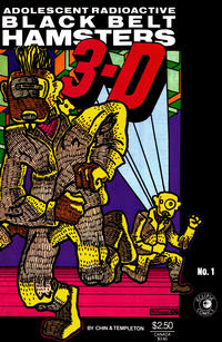 Cover Thumbnail for Adolescent Radioactive Black Belt Hamsters 3-D (Eclipse, 1986 series) #1