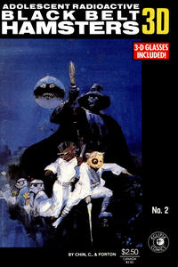 Cover for Adolescent Radioactive Black Belt Hamsters 3-D (Eclipse, 1986 series) #2