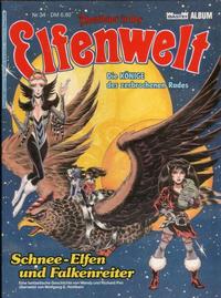 Cover Thumbnail for Abenteuer in der Elfenwelt (Bastei Verlag, 1984 series) #34 - Schnee-Elfen und Falkenreiter