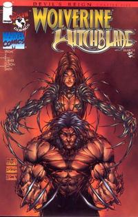 Cover Thumbnail for Wolverine / Witchblade (Image, 1997 series) #1 [Red Cover]