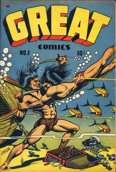 Cover for Great Comics (Novack Publishing Co., 1945 series) #1