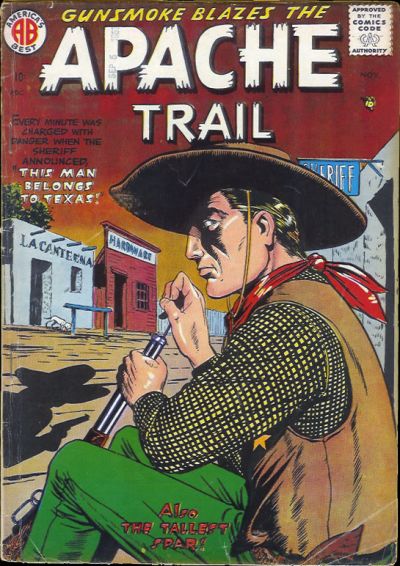 Cover for Apache Trail (Farrell, 1957 series) #2