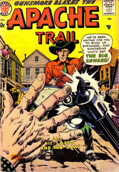 Cover for Apache Trail (Farrell, 1957 series) #3