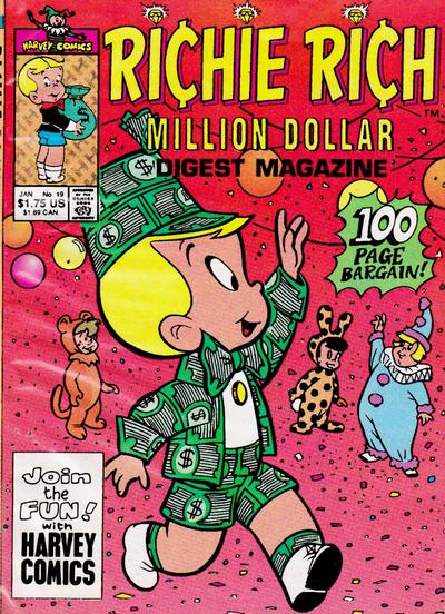 Cover for Million Dollar Digest (Harvey, 1986 series) #19