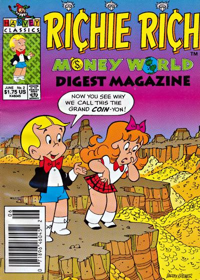 Cover for Richie Rich Money World Digest (Harvey, 1991 series) #2