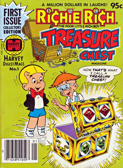 Cover for Richie Rich Treasure Chest Digest (Harvey, 1982 series) #1
