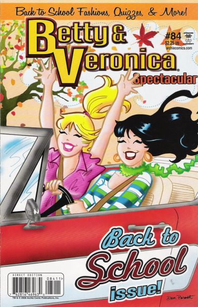 Cover for Betty and Veronica Spectacular (Archie, 1992 series) #84 [Direct Edition]