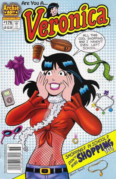 Cover for Veronica (Archie, 1989 series) #176 [Newsstand]