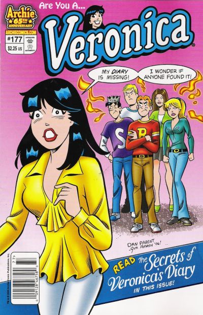 Cover for Veronica (Archie, 1989 series) #177 [Newsstand]