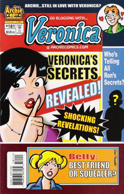 Cover for Veronica (Archie, 1989 series) #181