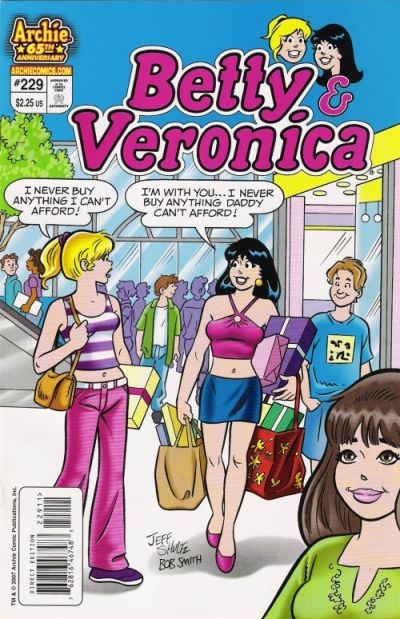 Cover for Betty and Veronica (Archie, 1987 series) #229