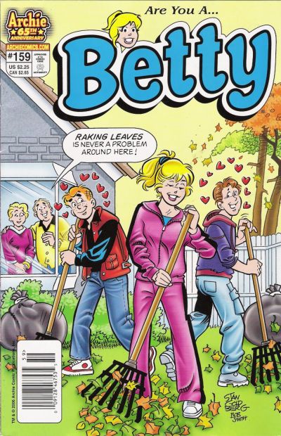 Cover for Betty (Archie, 1992 series) #159 [Newsstand]