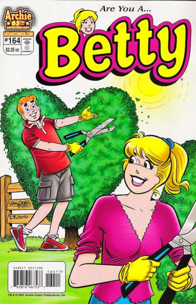 Cover for Betty (Archie, 1992 series) #164