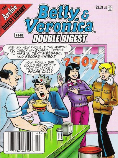 Cover for Betty & Veronica (Jumbo Comics) Double Digest (Archie, 1987 series) #148