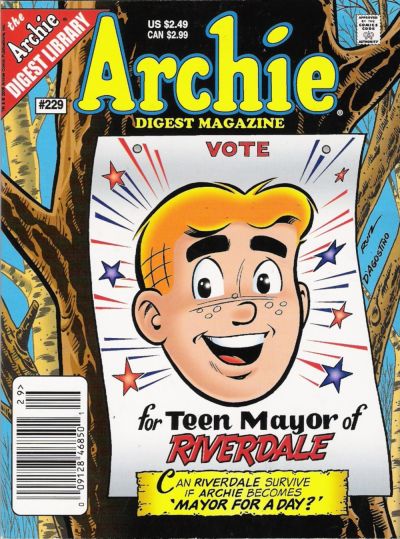 Cover for Archie Comics Digest (Archie, 1973 series) #229