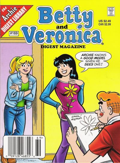 Cover for Betty and Veronica Comics Digest Magazine (Archie, 1983 series) #169