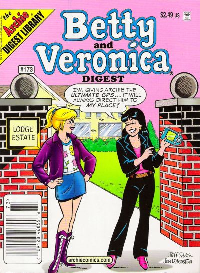 Cover for Betty and Veronica Comics Digest Magazine (Archie, 1983 series) #173 [Newsstand]
