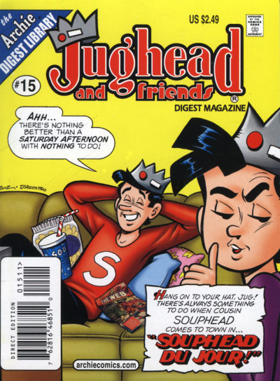 Cover for Jughead & Friends Digest Magazine (Archie, 2005 series) #15 [Direct Edition]
