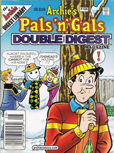 Cover for Archie's Pals 'n' Gals Double Digest Magazine (Archie, 1992 series) #108